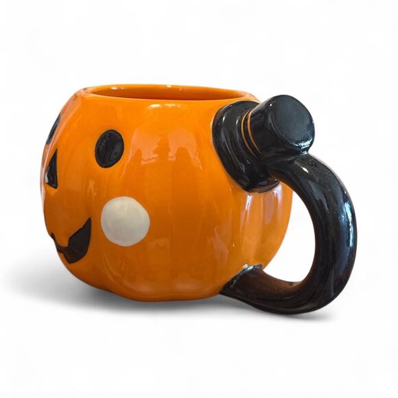 Hide and Eek Target Exclusive Halloween Pumpkin with a Tophat Mug - Picture 3 of 5